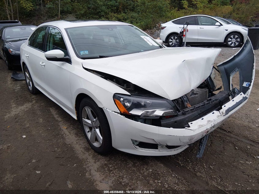 2013 VOLKSWAGEN PASSAT 2.5L SE | 1VWBP7A34DC140947 | UPCARS