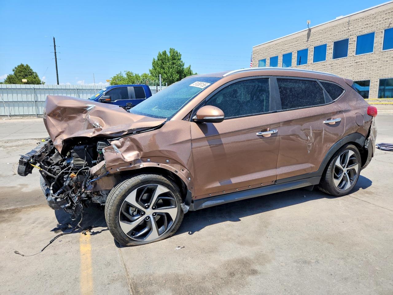 2016 HYUNDAI TUCSON LIMITED | KM8J3CA23GU163267 | UPCARS
