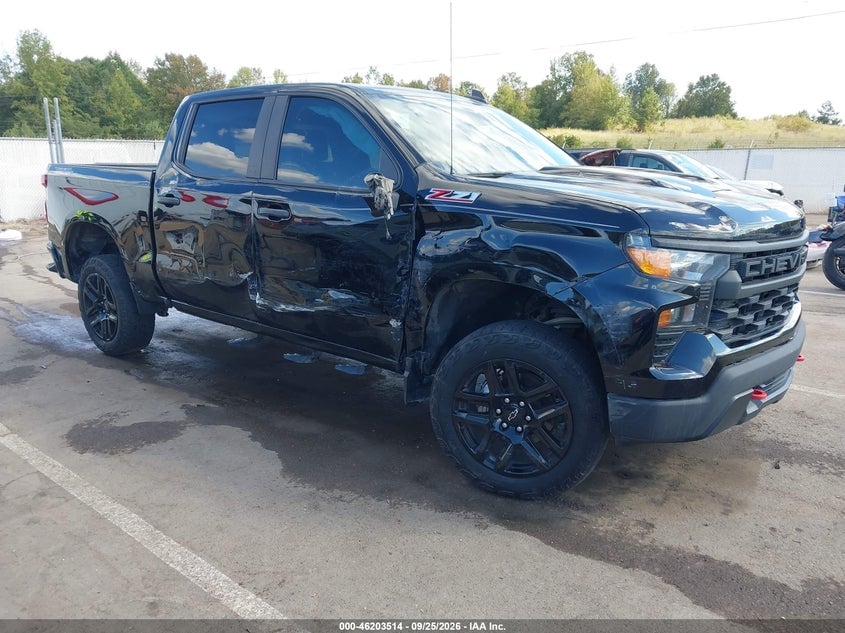 2022 CHEVROLET SILVERADO 1500 4WD  SHORT BED CUSTOM TRAIL BOSS | 3GCPDCED5NG664362 | UPCARS