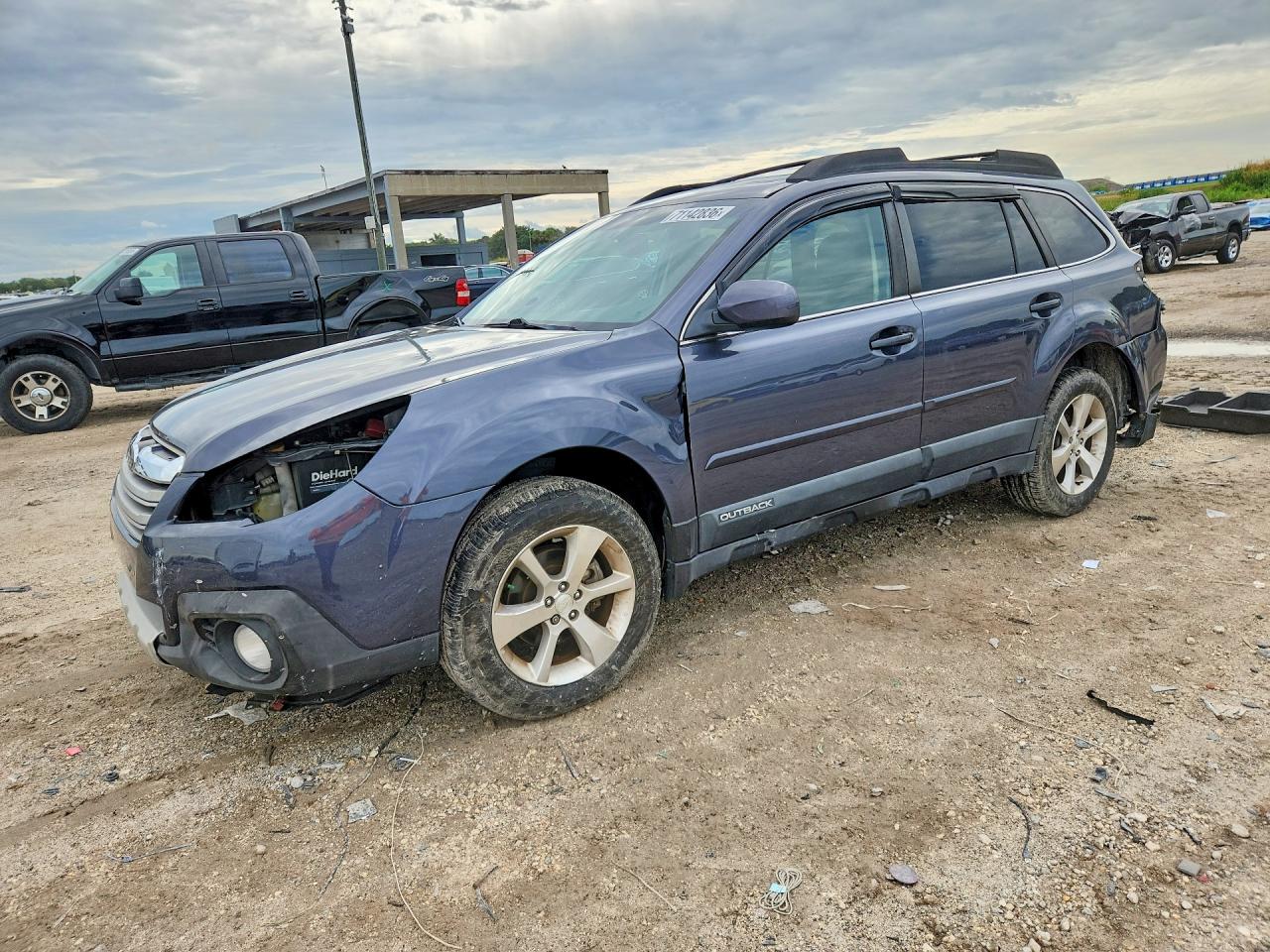 2014 SUBARU OUTBACK 2.5I LIMITED | 4S4BRBMC0E3288716 | UPCARS