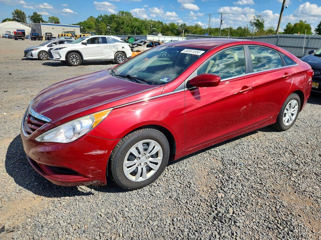 2012 HYUNDAI SONATA | 5NPEB4AC7CH357909 | UPCARS