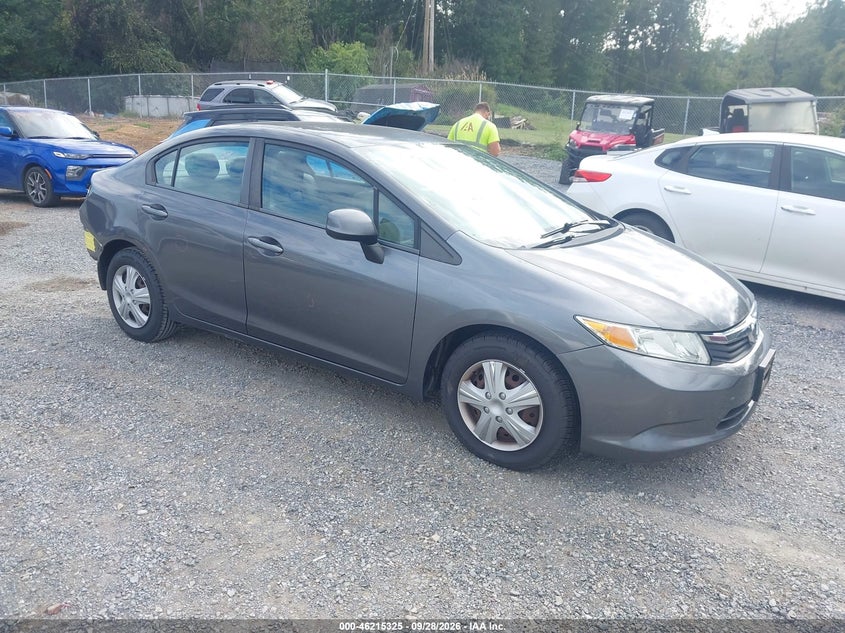 2012 HONDA CIVIC SDN LX | 2HGFB2F50CH572643 | UPCARS