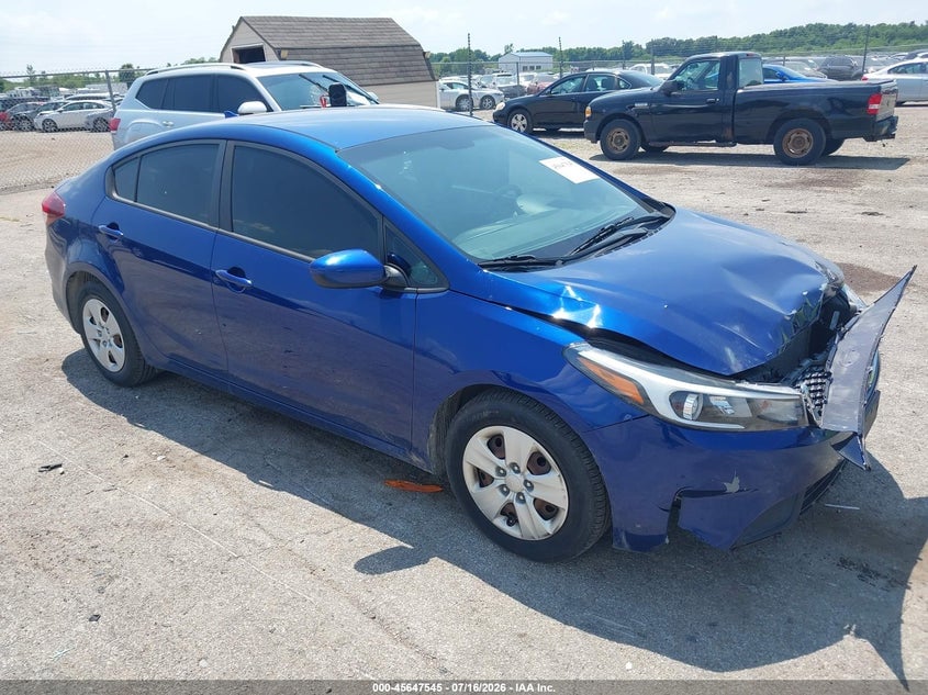 2017 KIA FORTE LX | 3KPFK4A75HE041315 | UPCARS