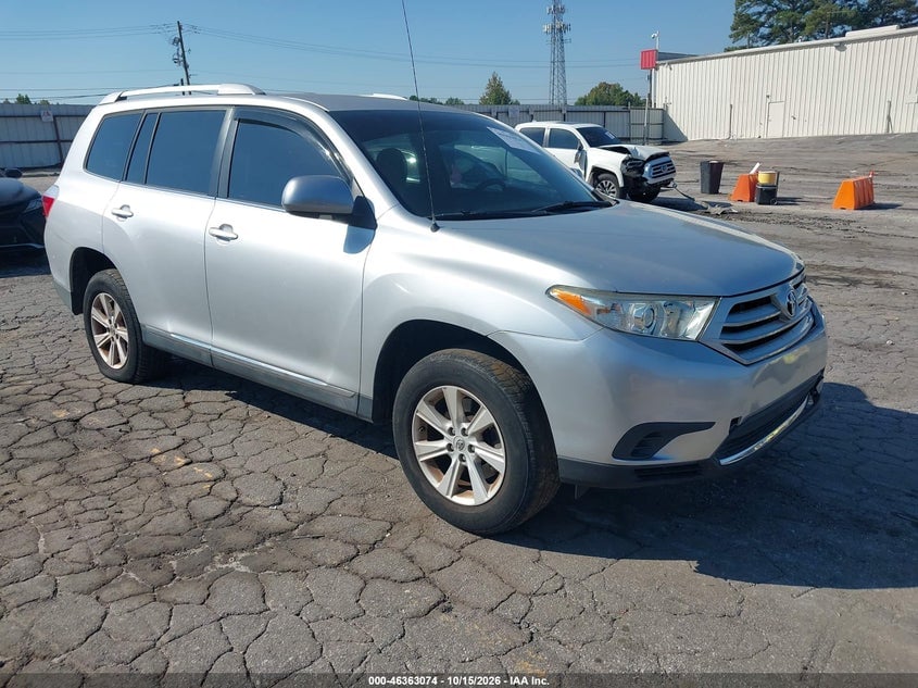 2012 TOYOTA HIGHLANDER | 5TDZA3EH2CS023382 | UPCARS