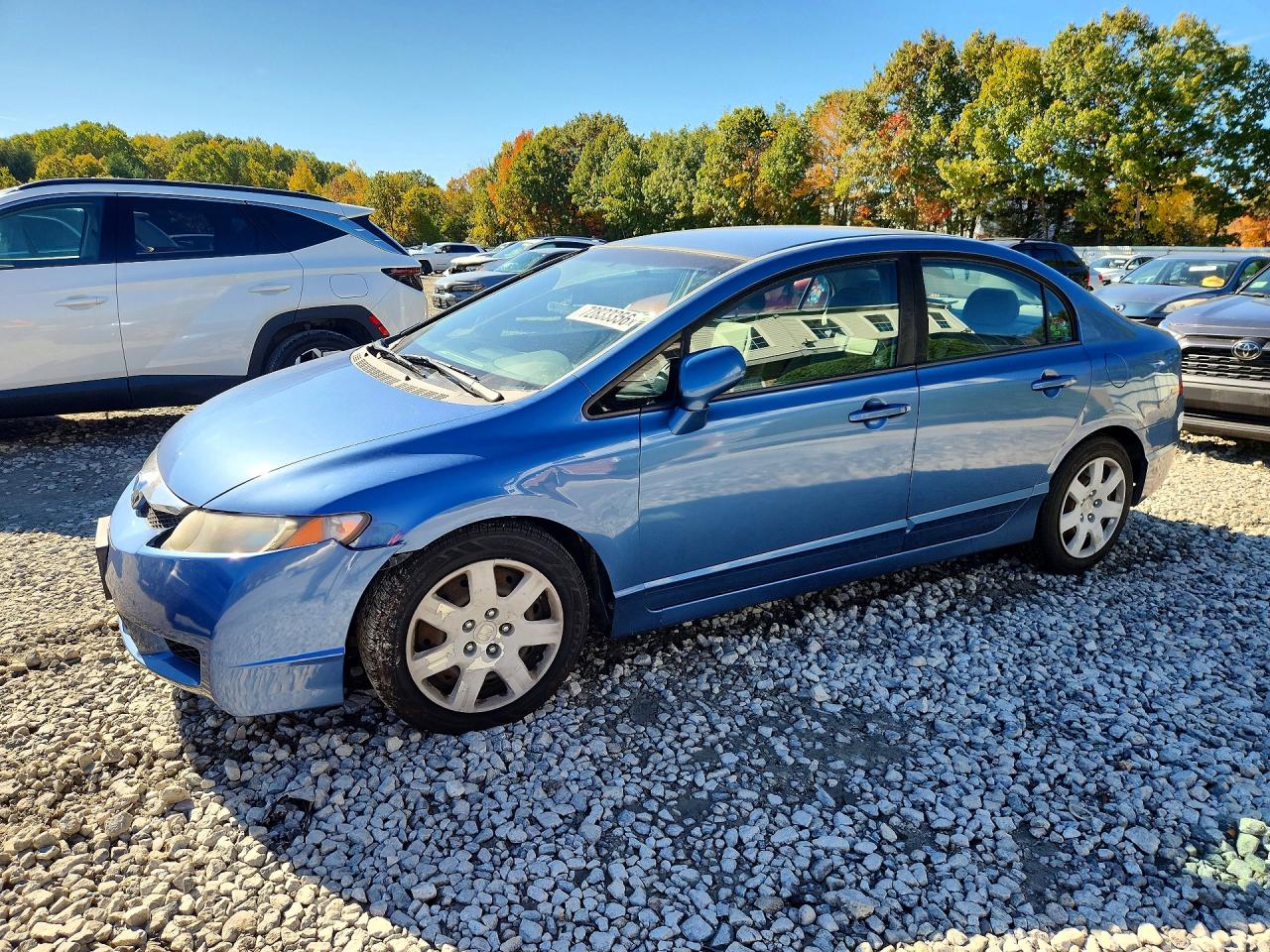 2011 HONDA CIVIC LX | 19XFA1F5XBE013445 | UPCARS