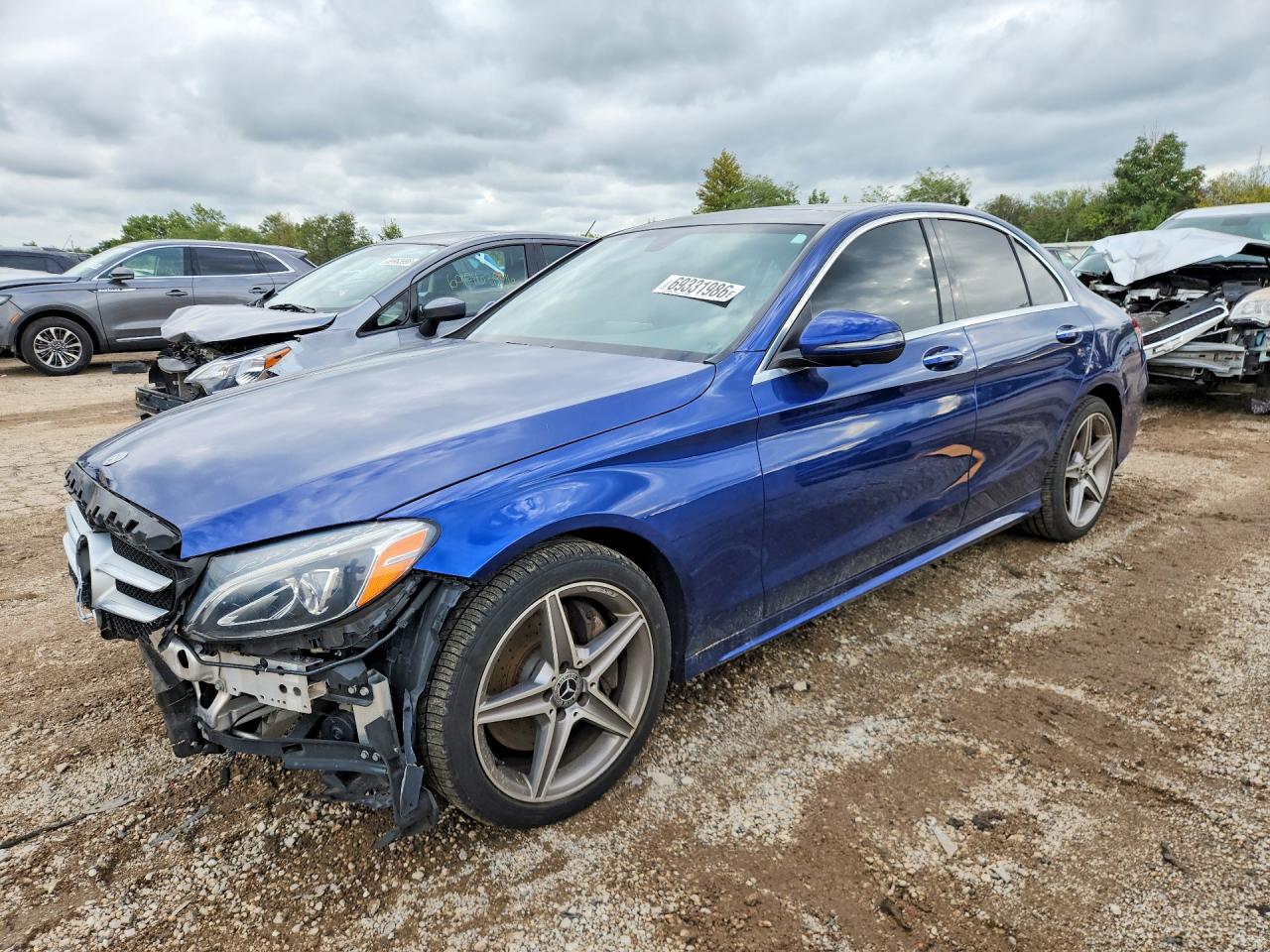 2018 MERCEDES-BENZ C-CLASS 300 4MATIC | 55SWF4KBXJU234405 | UPCARS