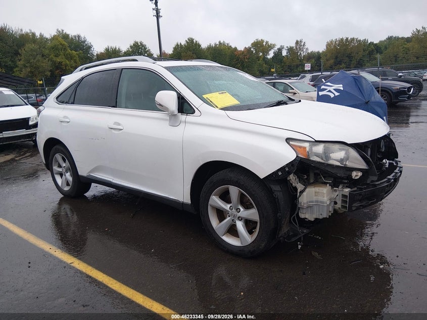 2012 LEXUS RX 350 | 2T2BK1BA8CC138910 | UPCARS