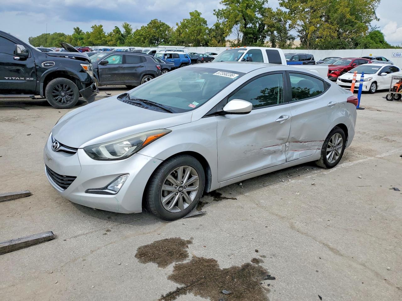 2016 HYUNDAI ELANTRA SE | 5NPDH4AE8GH653488 | UPCARS