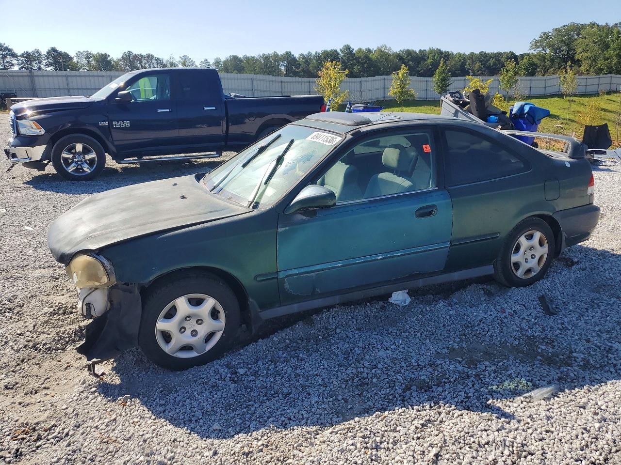 2000 HONDA CIVIC EX | 1HGEJ8241YL003583 | UPCARS