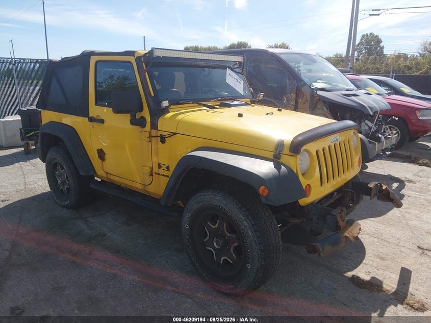 2009 JEEP WRANGLER X | 1J4FA24199L749682 | UPCARS