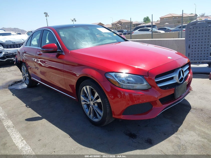 2016 MERCEDES-BENZ C 300 LUXURY 4MATIC | 55SWF4KB0GU175177 | UPCARS