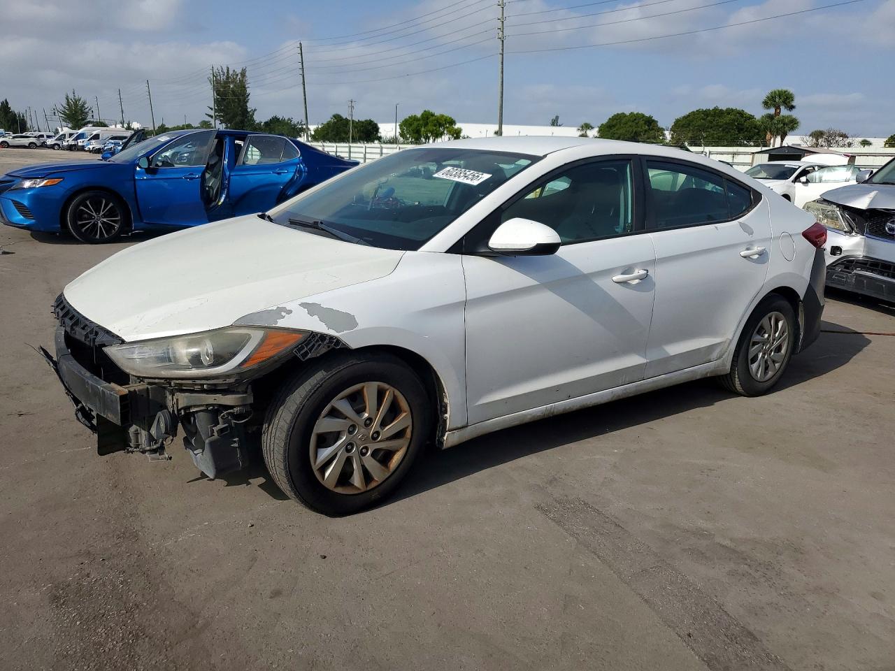 2017 HYUNDAI ELANTRA SE | 5NPD74LF0HH060914 | UPCARS