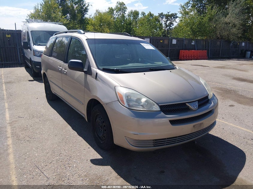 2005 TOYOTA SIENNA LE | 5TDZA23CX5S270153 | UPCARS