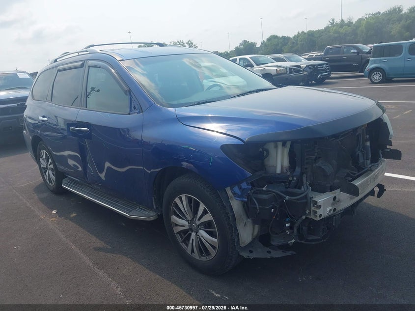 2018 NISSAN PATHFINDER S | 5N1DR2MN2JC612608 | UPCARS