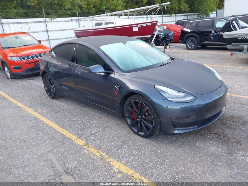 2020 TESLA MODEL 3 PERFORMANCE DUAL MOTOR ALL-WHEEL DRIVE | 5YJ3E1ECXLF603390 | UPCARS