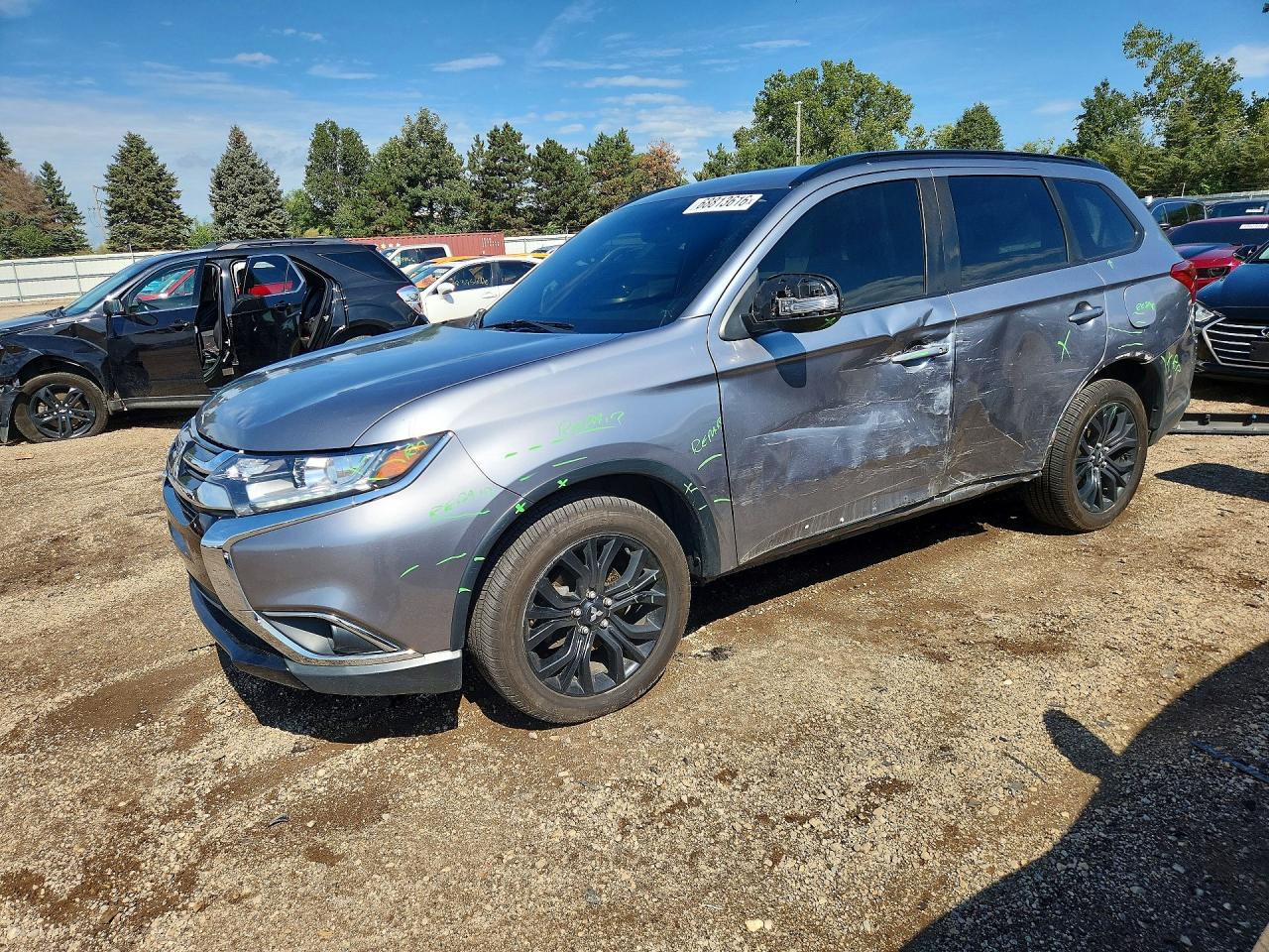 2018 MITSUBISHI OUTLANDER SE | JA4AD3A32JZ047105 | UPCARS