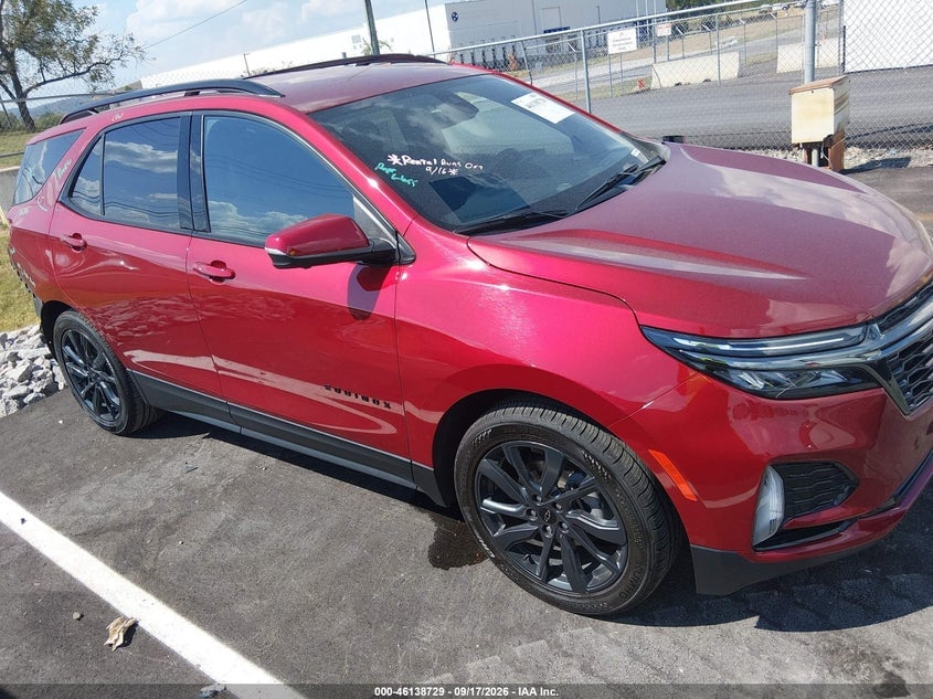 2022 CHEVROLET EQUINOX FWD RS | 3GNAXMEV3NS172221 | UPCARS