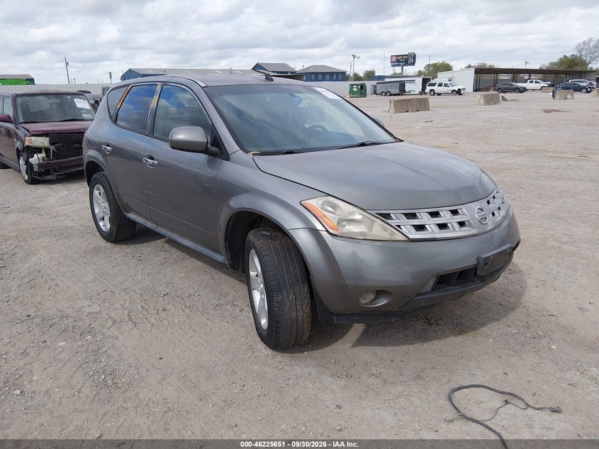 2005 NISSAN MURANO SL | JN8AZ08W75W428689 | UPCARS