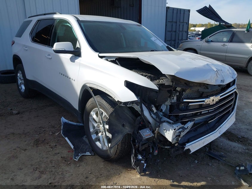 2021 CHEVROLET TRAVERSE FWD LT CLOTH | 1GNERGKWXMJ263867 | UPCARS