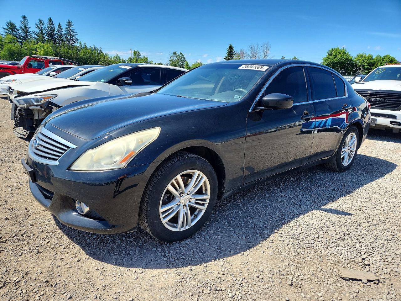 2011 INFINITI G25 X | JN1DV6AR8BM652401 | UPCARS