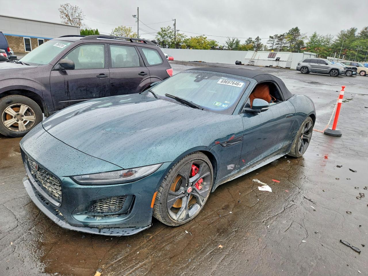2021 JAGUAR F-TYPE R DYNAMIC | SAJD85FV1MCK72993 | UPCARS