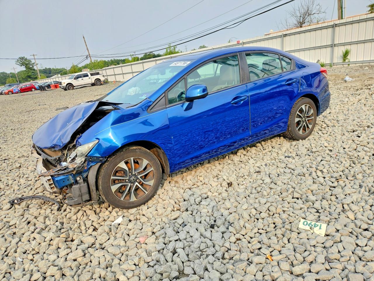2013 HONDA CIVIC EX | 19XFB2F8XDE268760 | UPCARS