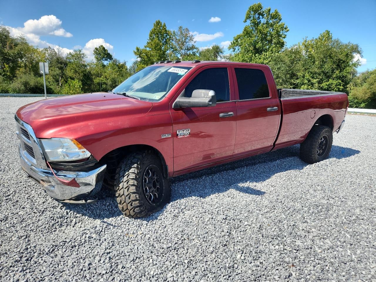 2012 DODGE RAM 2500 ST | 3C6TD5HTXCG287139 | UPCARS