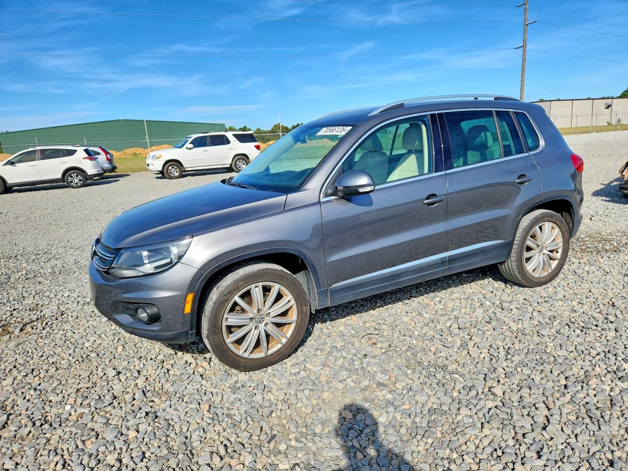 2014 VOLKSWAGEN TIGUAN S | WVGAV3AX5EW625416 | UPCARS