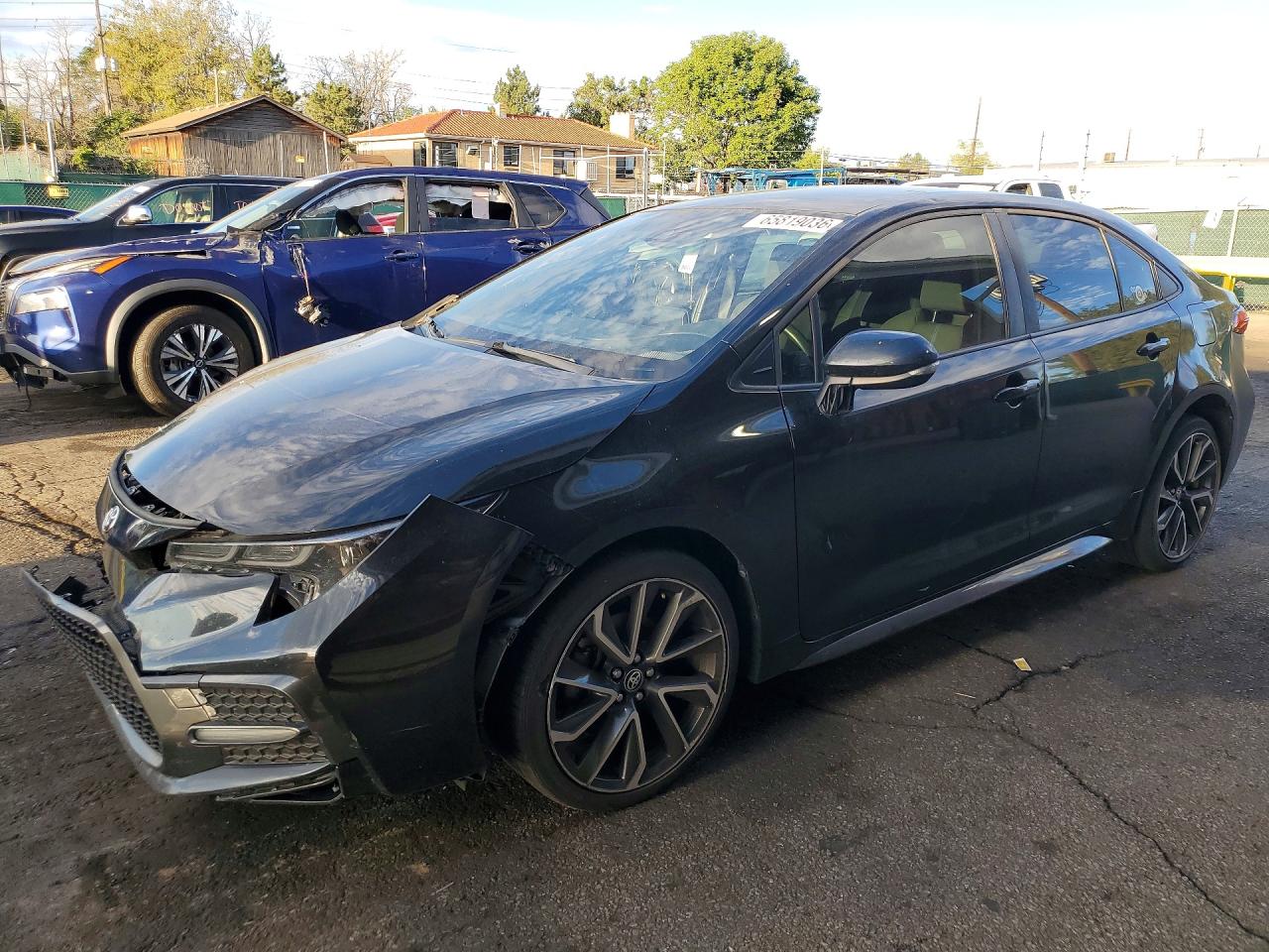 2022 TOYOTA COROLLA SE | JTDS4MCE2NJ095335 | UPCARS