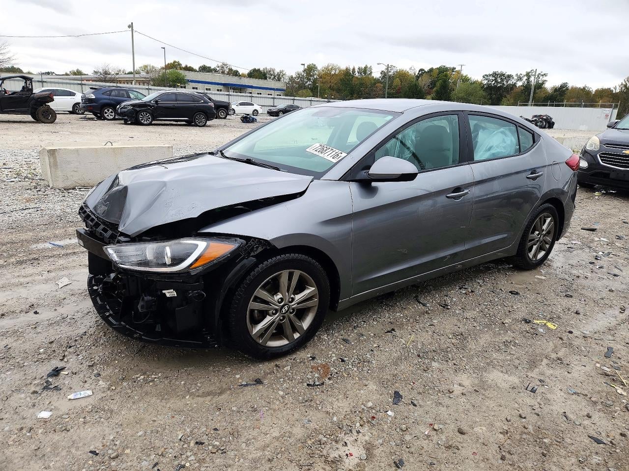 2018 HYUNDAI ELANTRA SEL | 5NPD84LF1JH298306 | UPCARS