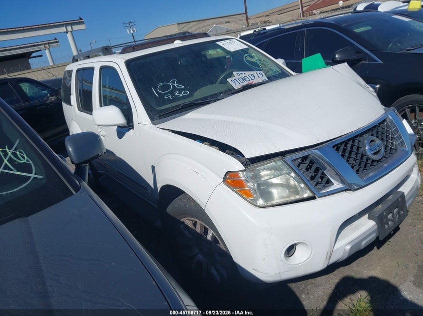2011 NISSAN PATHFINDER LE | 5N1AR1NN3BC624019 | UPCARS