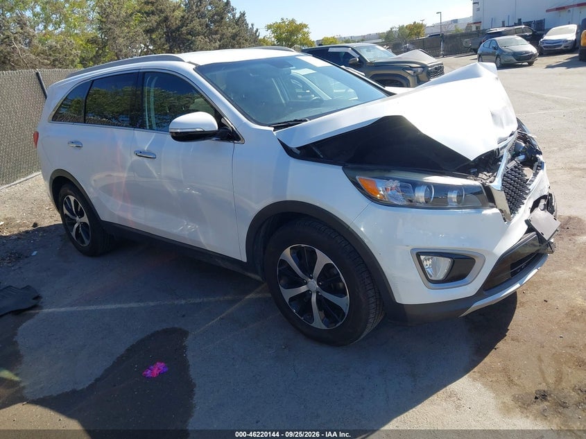 2017 KIA SORENTO 3.3L EX | 5XYPH4A50HG222374 | UPCARS