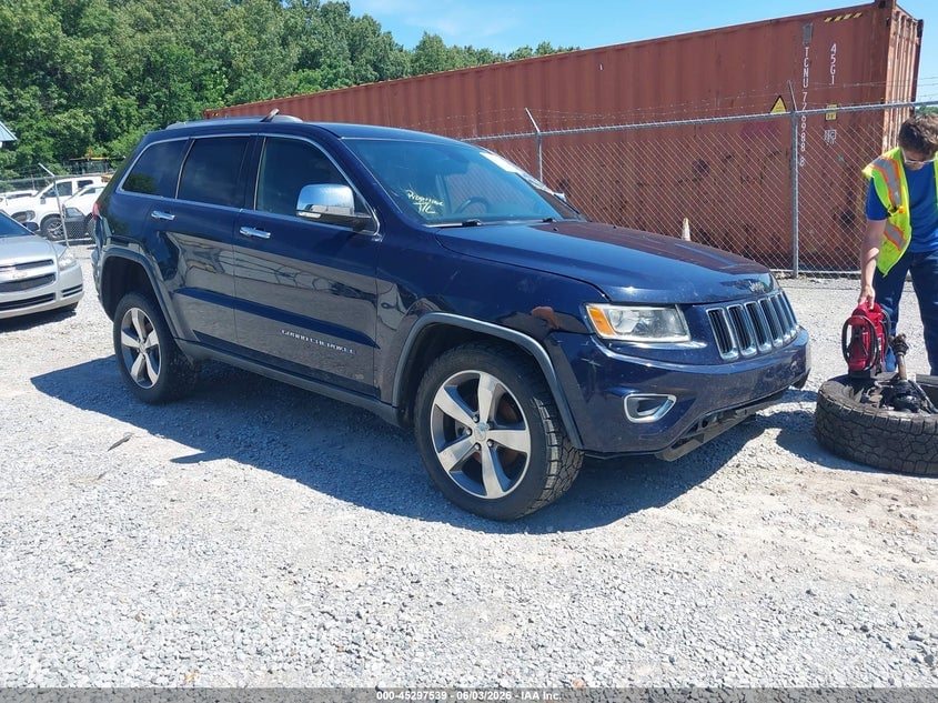 2016 JEEP GRAND CHEROKEE LIMITED | 1C4RJFBG4GC497998 | UPCARS