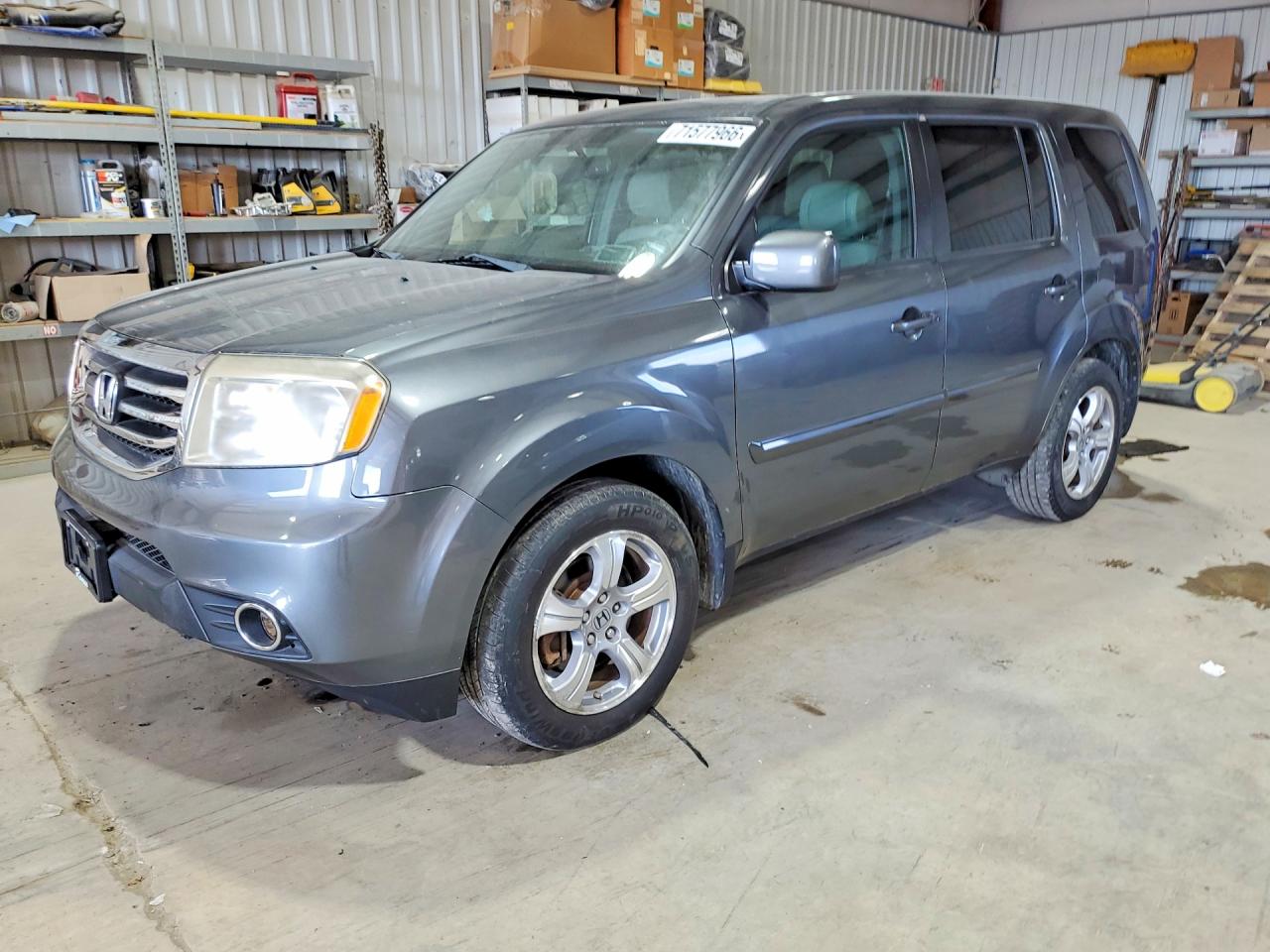 2013 HONDA PILOT EXL | 5FNYF4H65DB001721 | UPCARS