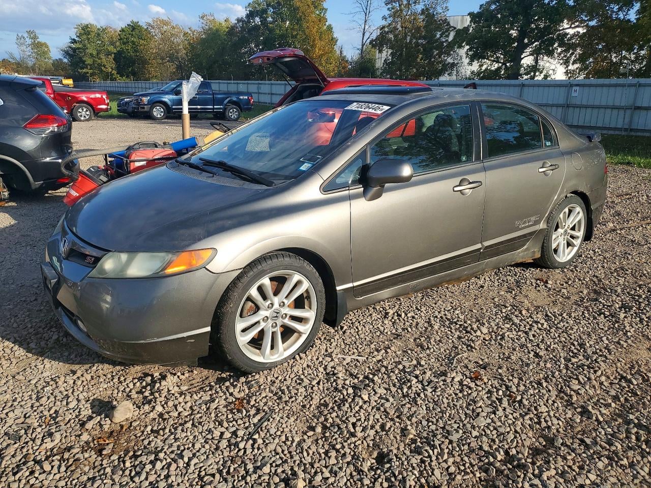 2008 HONDA CIVIC SI | 2HGFA55508H705950 | UPCARS