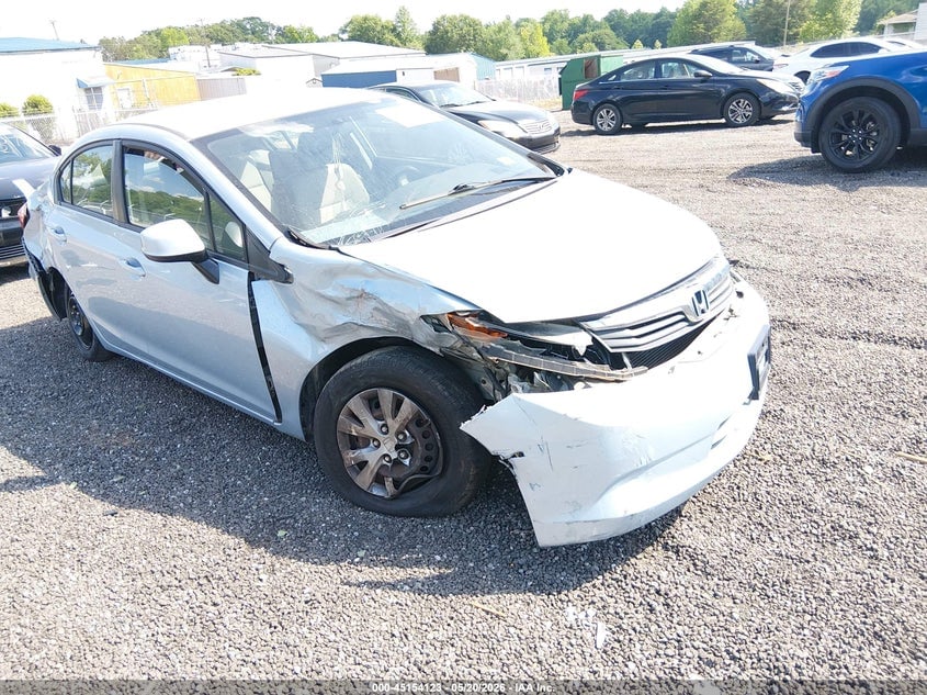 2012 HONDA CIVIC LX | 19XFB2F5XCE369785 | UPCARS