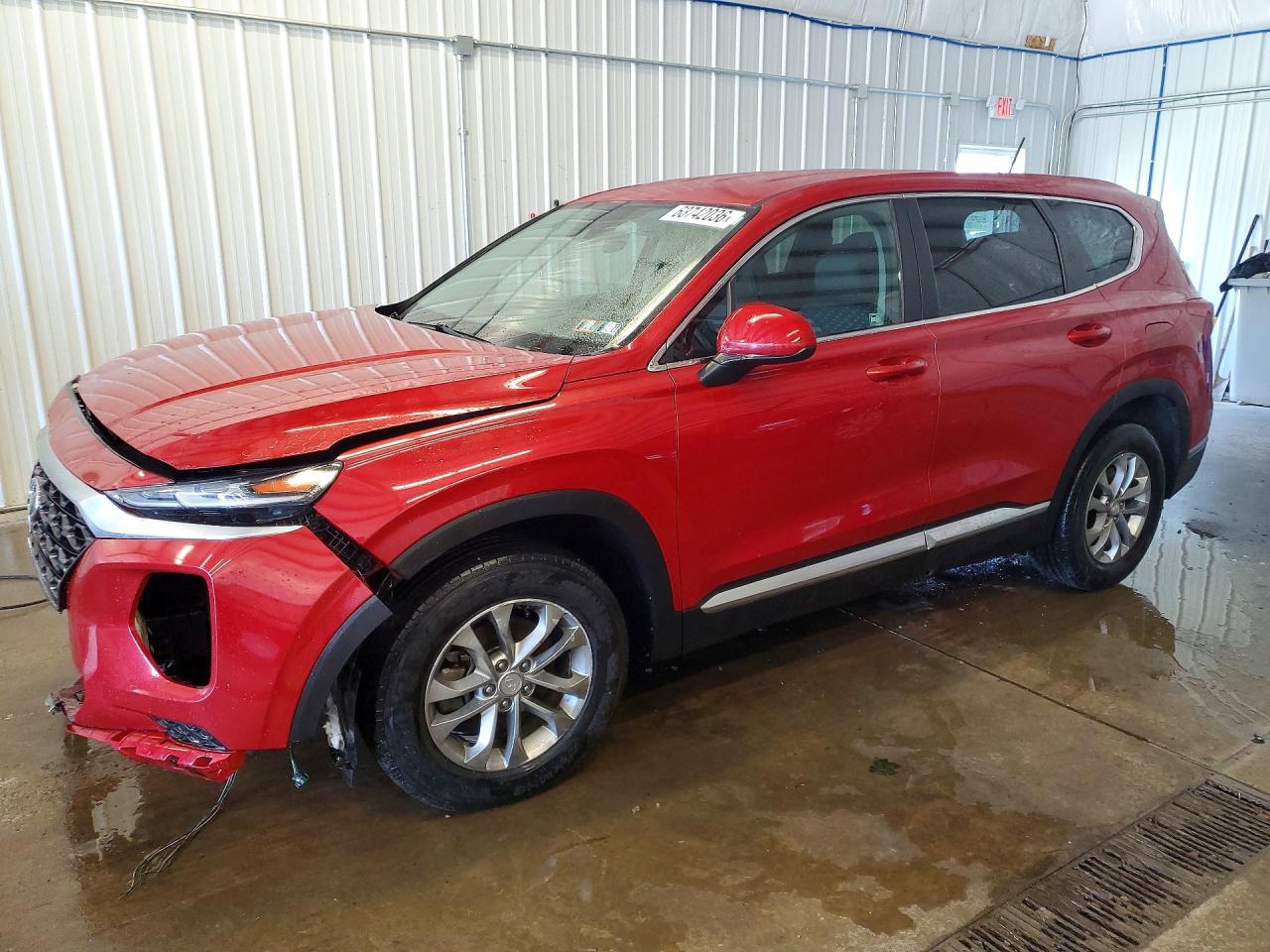 2019 HYUNDAI SANTA FE SE | 5NMS2CAD0KH077427 | UPCARS