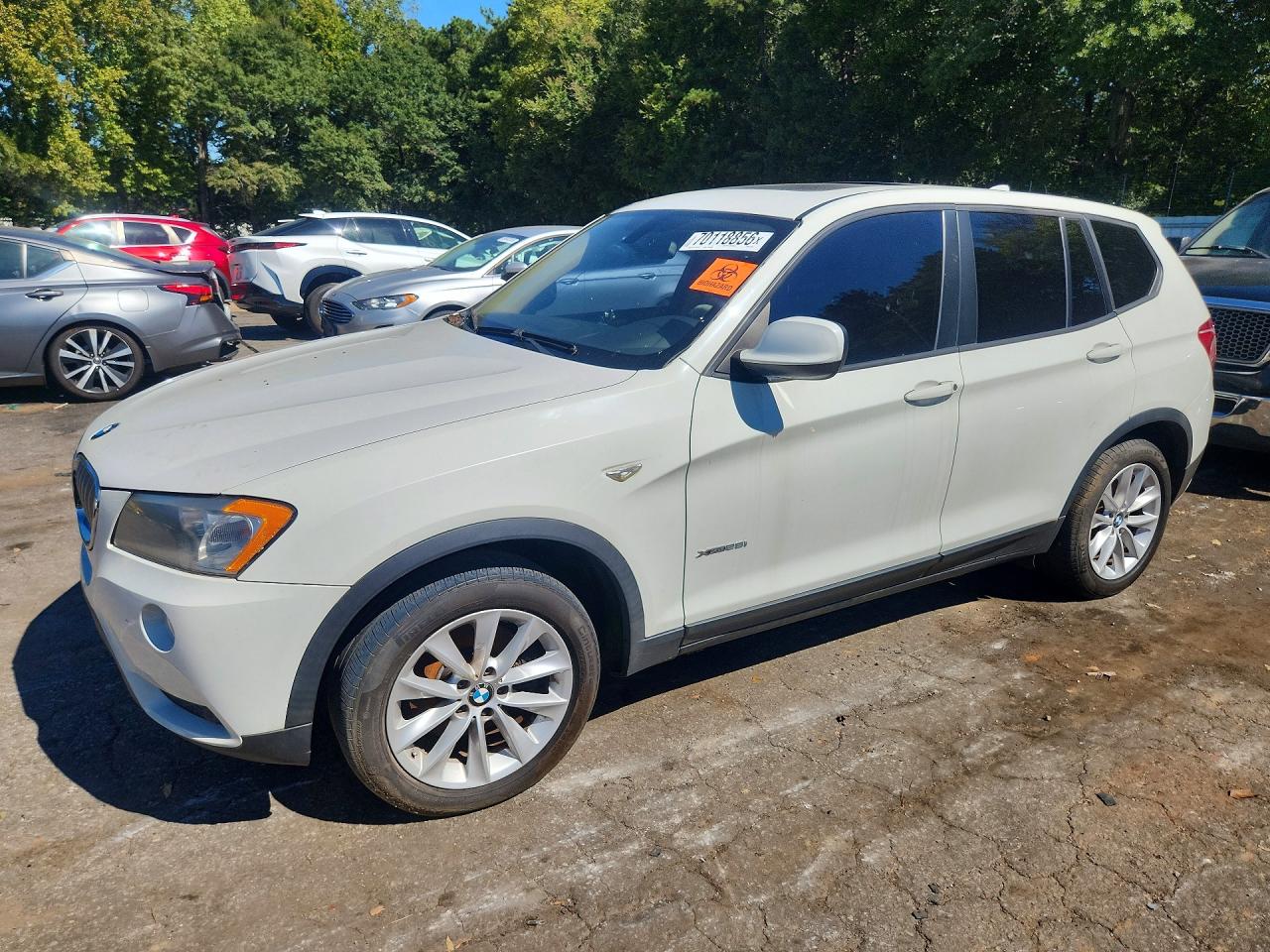 2013 BMW X3 XDRIVE28I | 5UXWX9C58D0A17363 | UPCARS