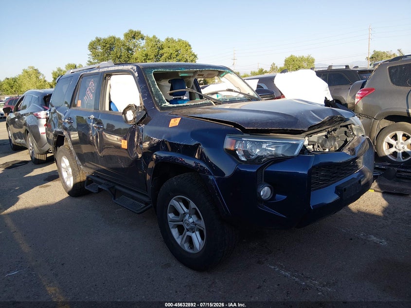2016 TOYOTA 4RUNNER SR5 | JTEBU5JR8G5372699 | UPCARS