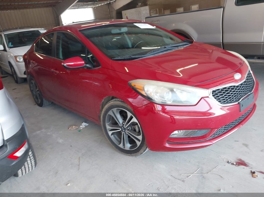 2014 KIA FORT EX | KNAFZ4A80E5074389 | UPCARS
