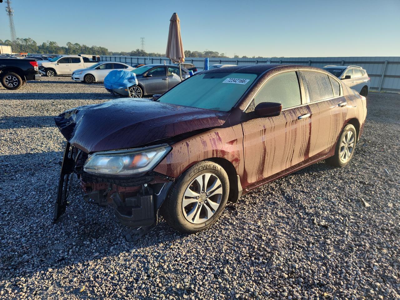 2013 HONDA ACCORD LX | 1HGCR2F37DA177842 | UPCARS