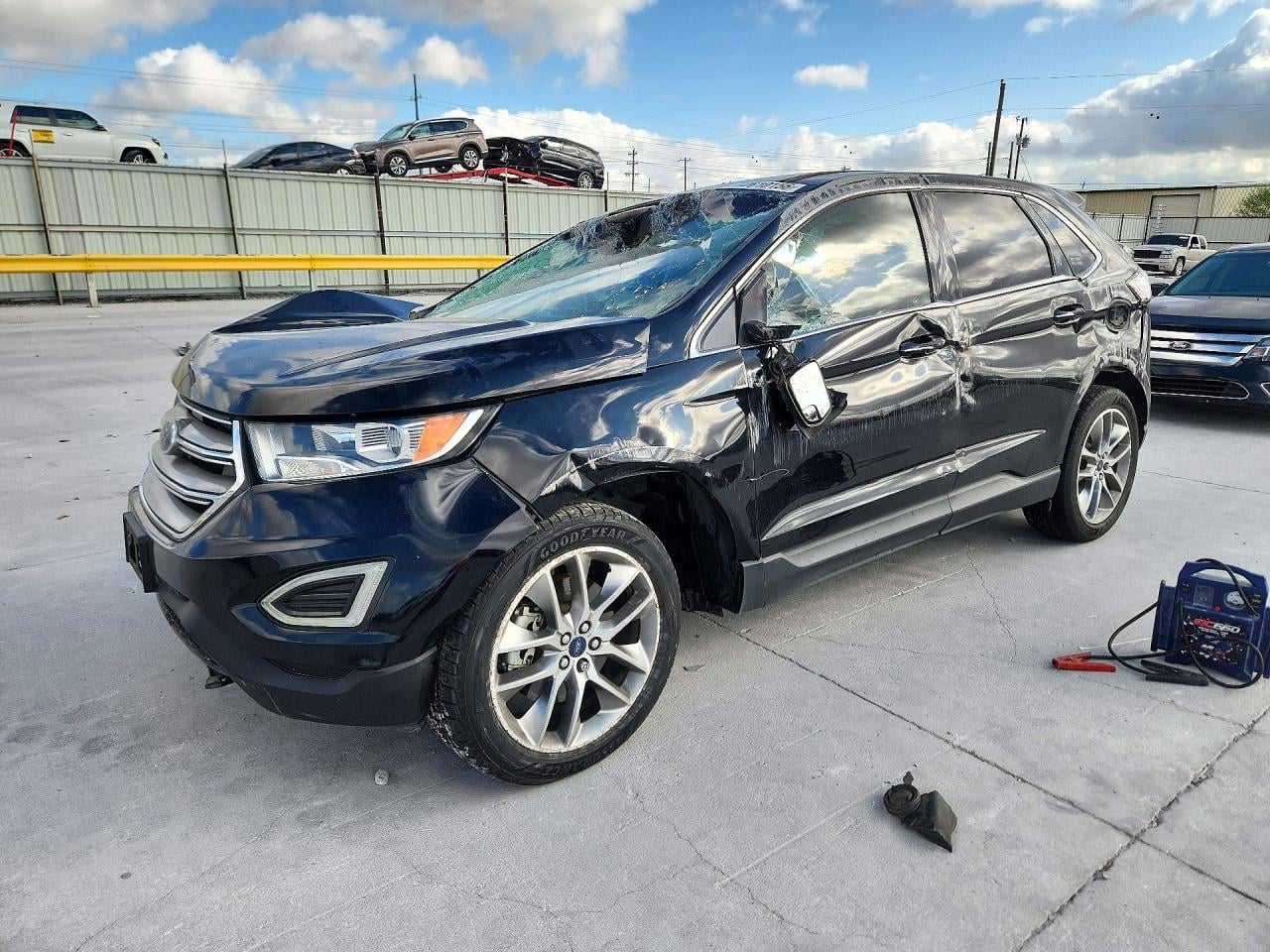 2018 FORD EDGE TITANIUM | 2FMPK3K83JBC51300 | UPCARS