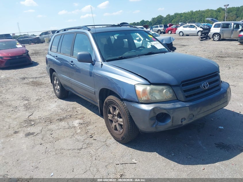 2004 TOYOTA HIGHLANDER V6 | JTEDP21A240008182 | UPCARS