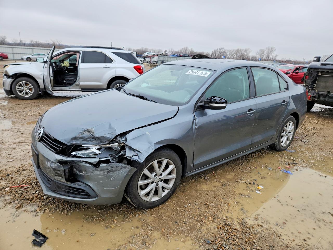 2012 VOLKSWAGEN JETTA SE | 3VWDP7AJXCM452131 | UPCARS