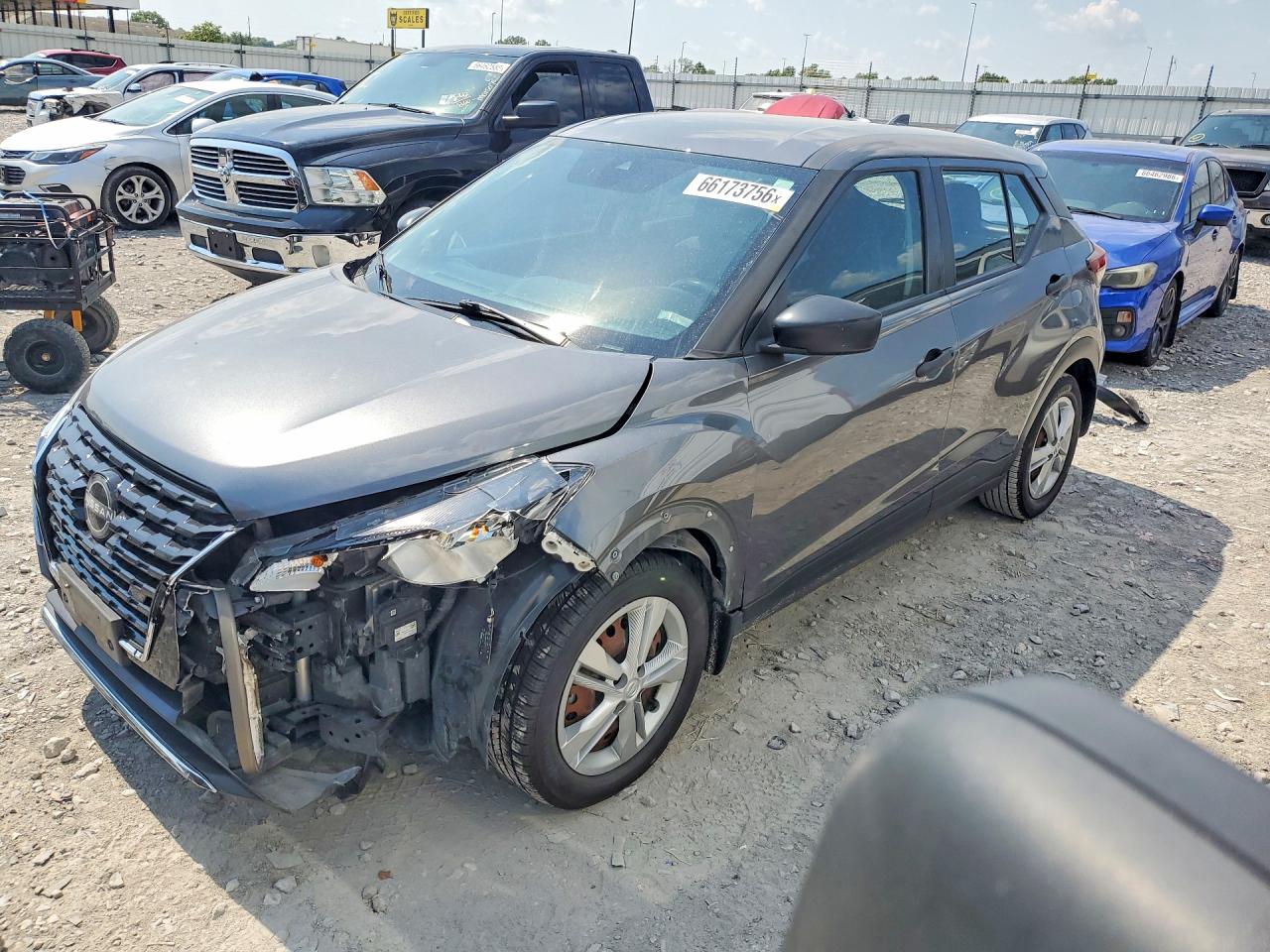 2022 NISSAN KICK S | 3N1CP5BV4NL514722 | UPCARS