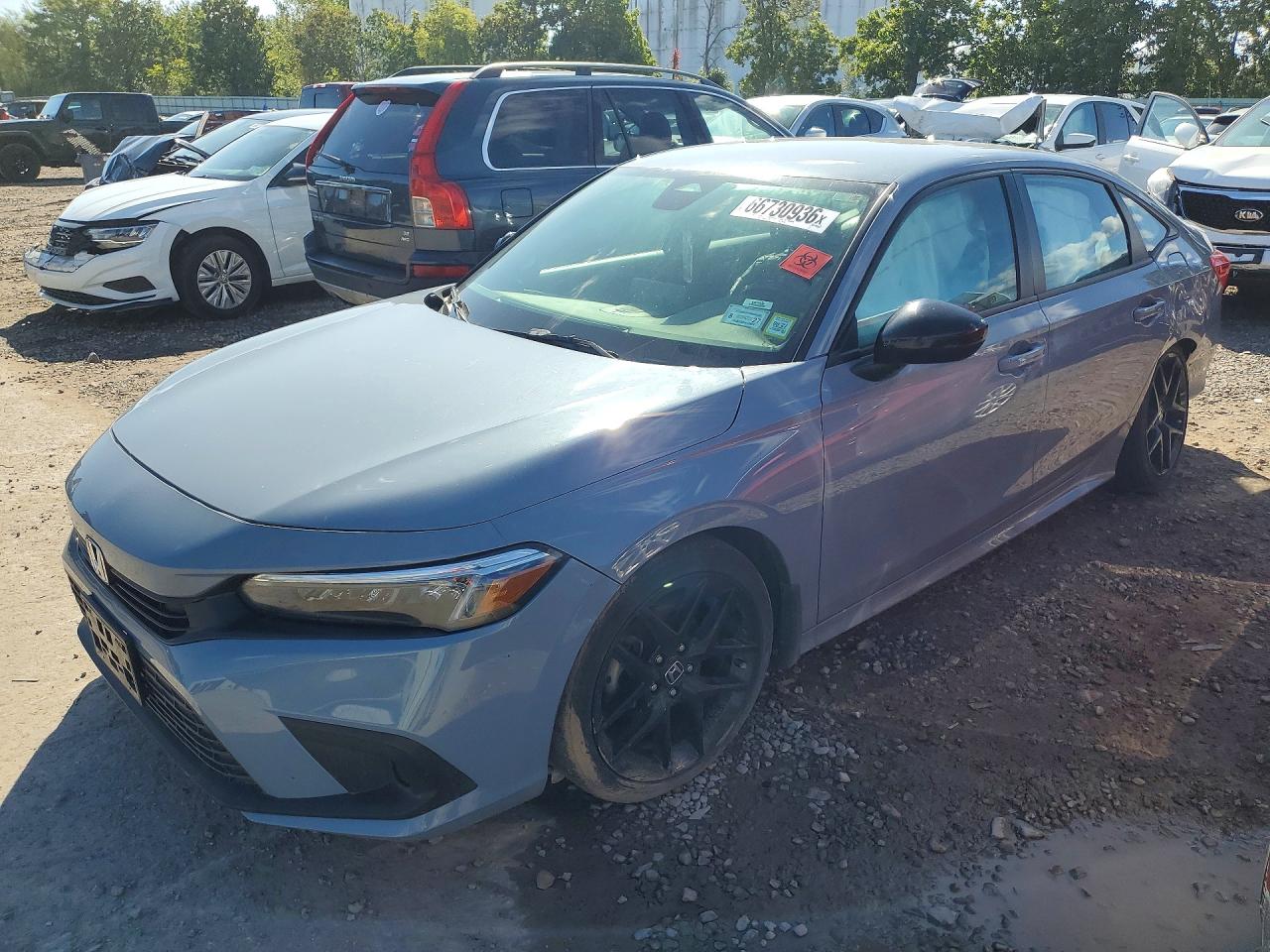 2022 HONDA CIVIC SPORT | 2HGFE2F56NH587187 | UPCARS