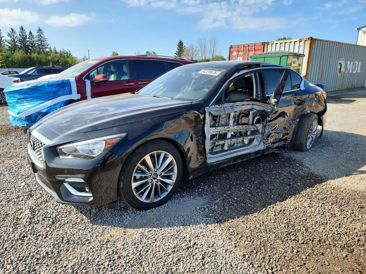 2022 INFINITI Q50 LUXE | JN1EV7BRXNM342652 | UPCARS
