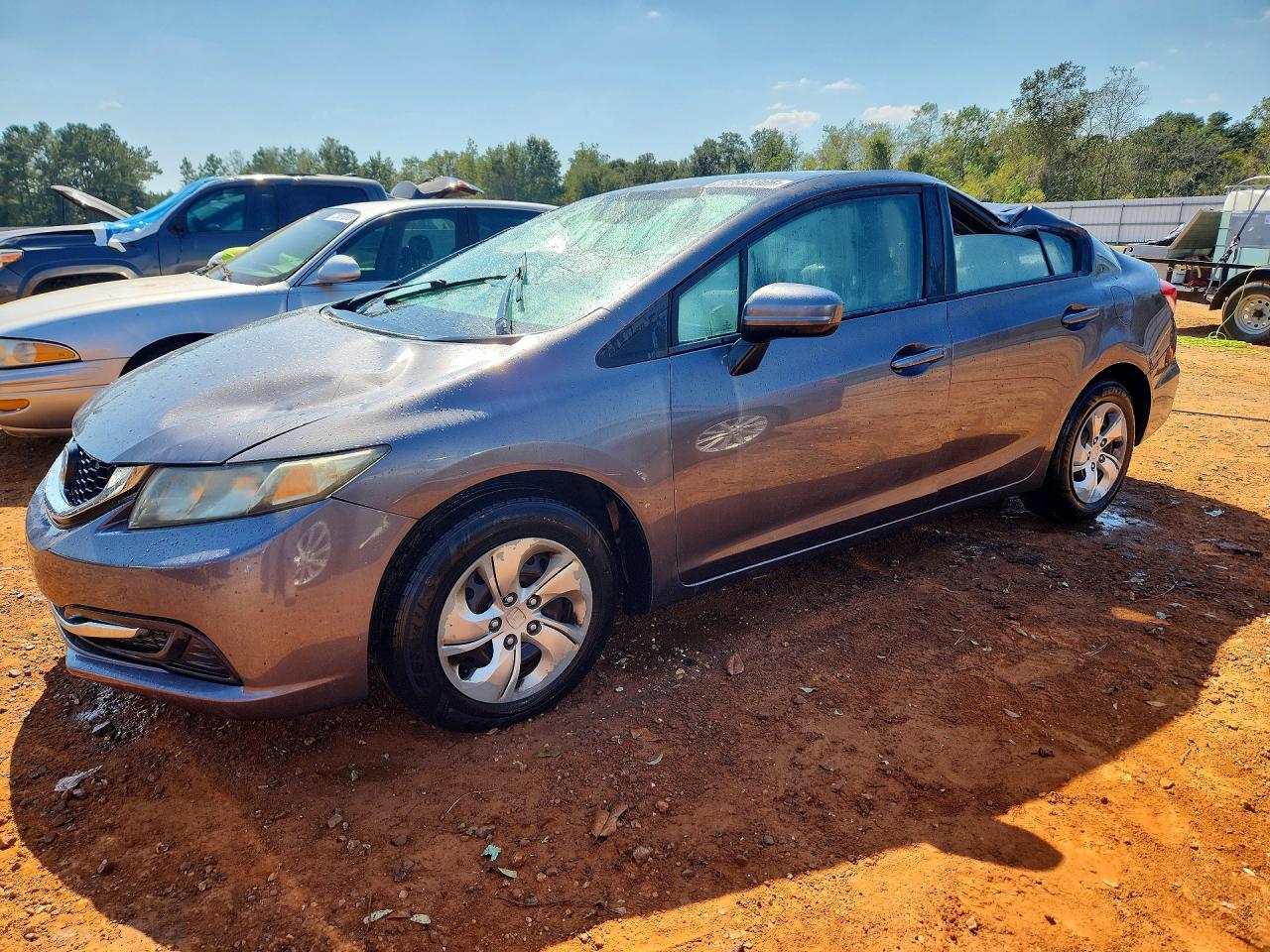 2015 HONDA CIVIC LX | 19XFB2F57FE056035 | UPCARS