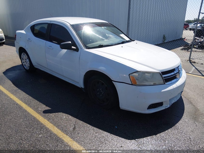 2012 DODGE AVENGER SE | 1C3CDZAB1CN174550 | UPCARS