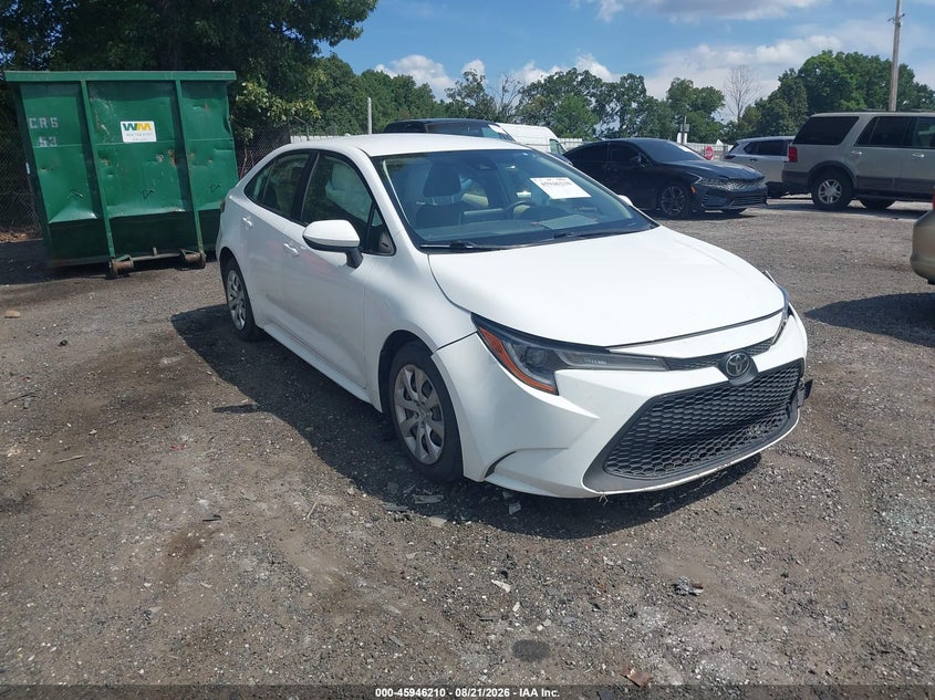 2022 TOYOTA COROLLA LE | JTDEPMAE0NJ193772 | UPCARS